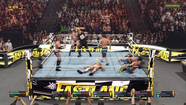 WWE2K24 CHRISTIAN VS MATT HARDY VS REGAL VS JOHN CENA VS LOGAN PAUL VS KEVIN OWENS VS MIZ VS SHEAMUS