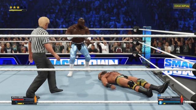 WWE2K24 APOLLO CREWS VS TOMMASO CIAMPA