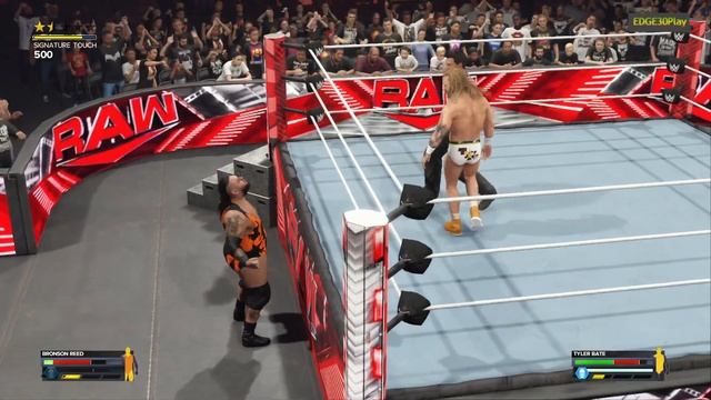 WWE2K24 BRONSON REED VS TYLER BATE