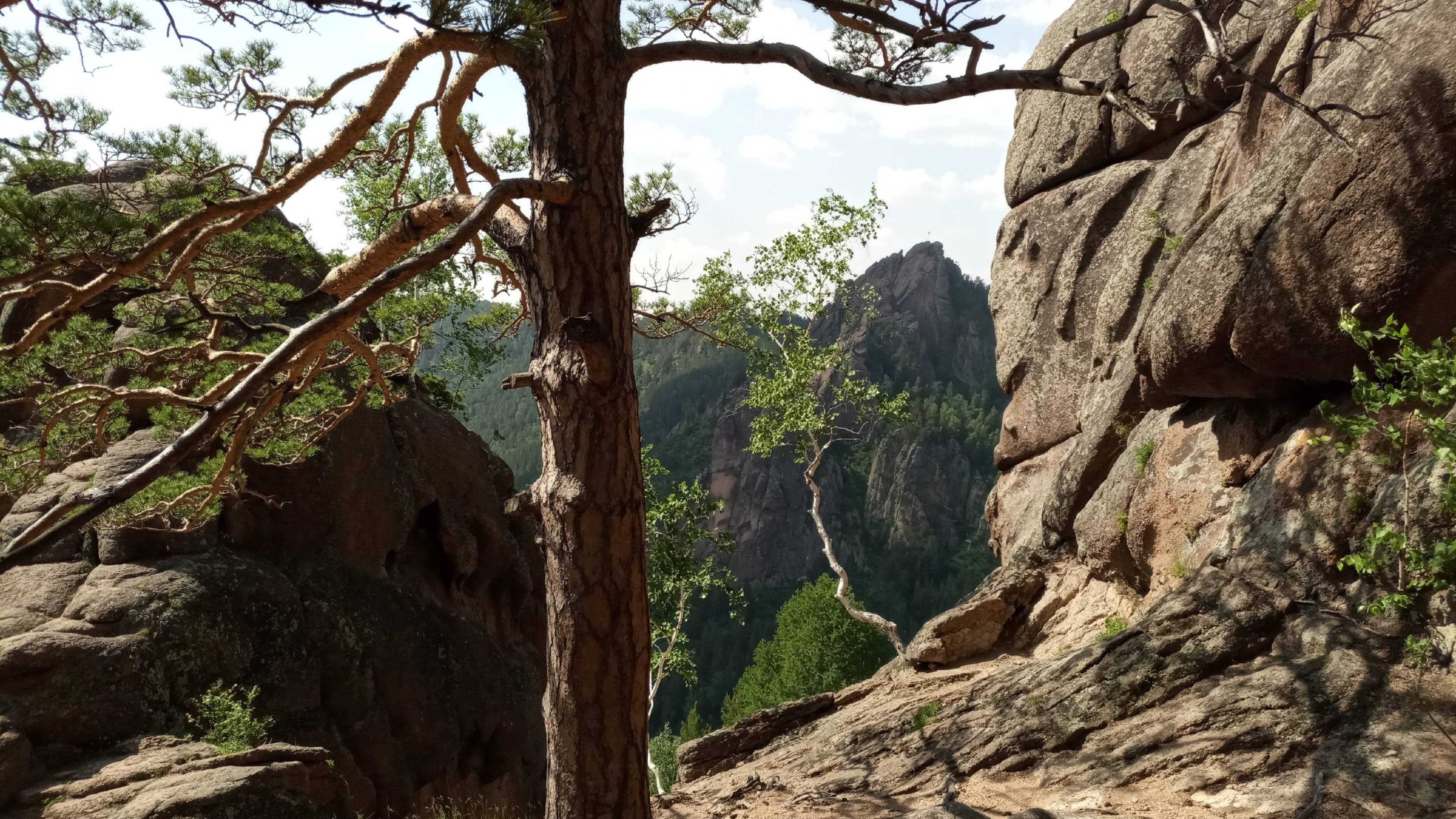 Тренировка на скале 