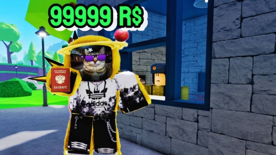 СОЗДАЛ ЛУЧШУЮ ГРАНИЦУ В ROBLOX! Сделал самый безопасный город! #Roblox