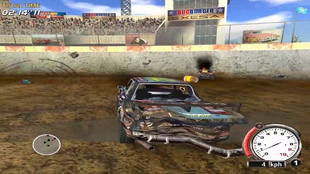 Flatout 1 2004 - Demolition Derby Gameplay 37 - Demolition Arena Pc
