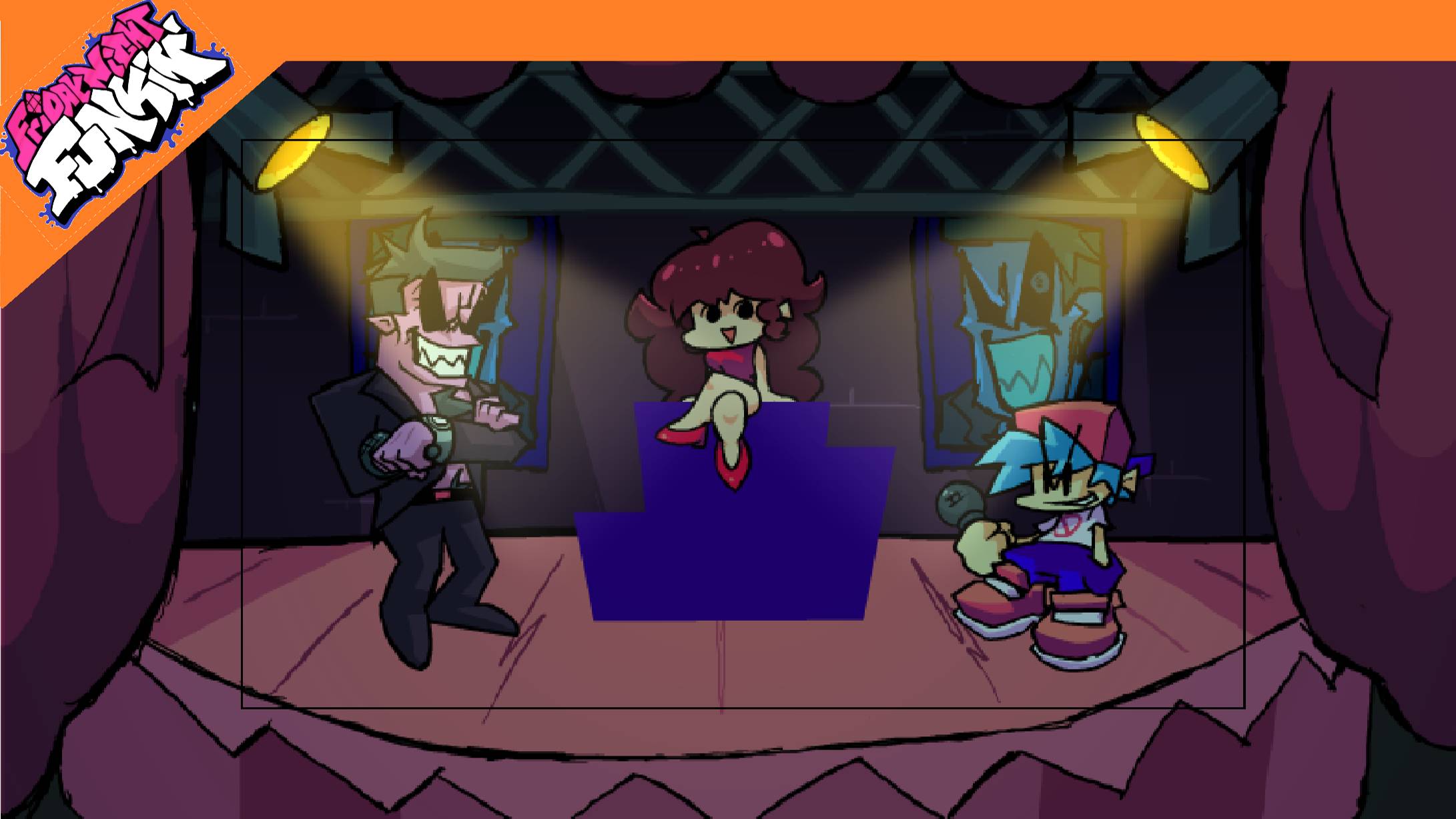 Новая история фнф🎶Friday Night Funkin From The Top