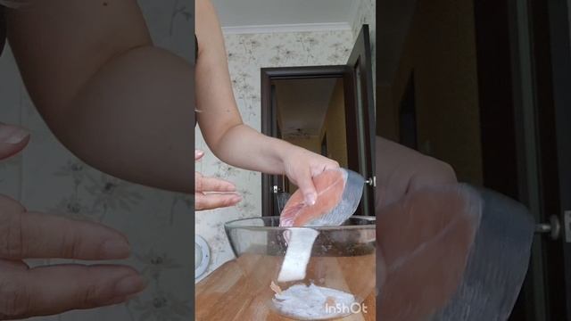 Быстро и легко солю рыбку,для вкусных и полезных завтраков