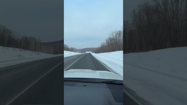 Начинаю разгоняться  #prado #landcruiser #landcruiserprado #прадо #снег #дорога #motorussus