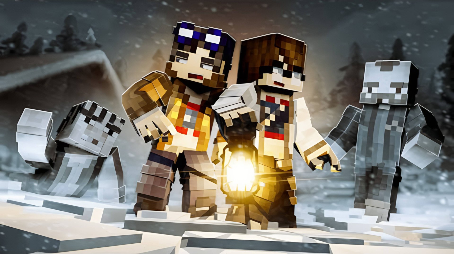 ИЗ ЭТИХ ЛЮДЕЙ ВЫСОСАЛИ ВСЕ КРАСКИ! МЫ СЛЕДУЮЩИЕ! - Страшилки Майнкрафт