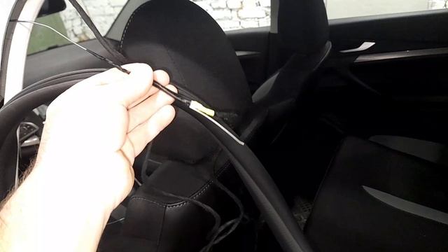 Lada Vesta 2024г.в. Мой пример по установке камеры заднего вида по штатной схеме. Обращайтесь Самара