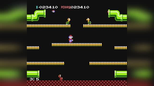 Денди. Super Mario Bros.
