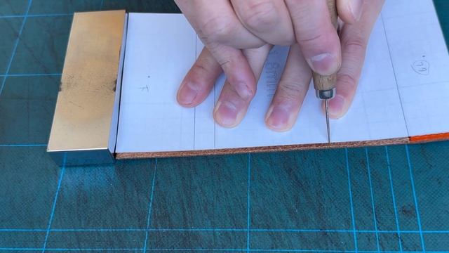 【型紙】カードも入るコインケース作ってみた