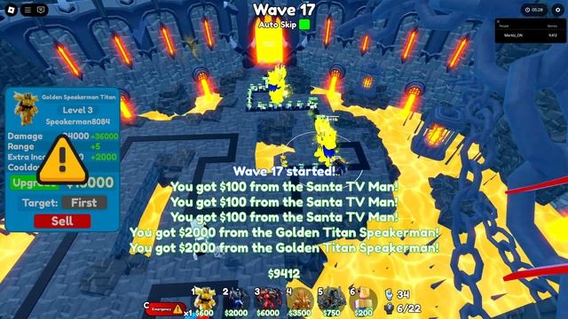 ЭТО ТРЭШ!!! Новый Фарм Ультимейт в ТТД - GOLDEN TITAN SPEAKERMAN