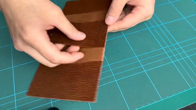 【型紙】　カードも入るキーケース作ってみた