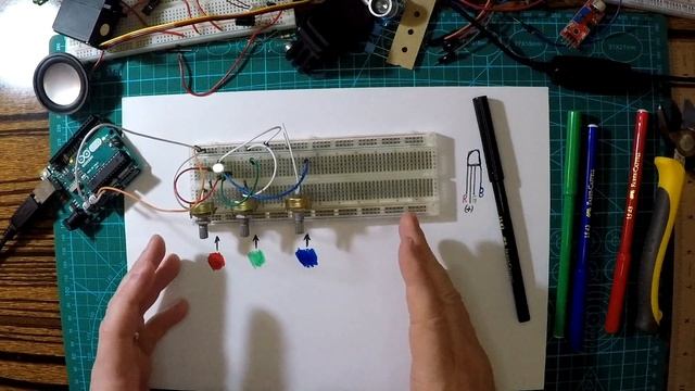 Make An Impossible Colour With An RGB LED