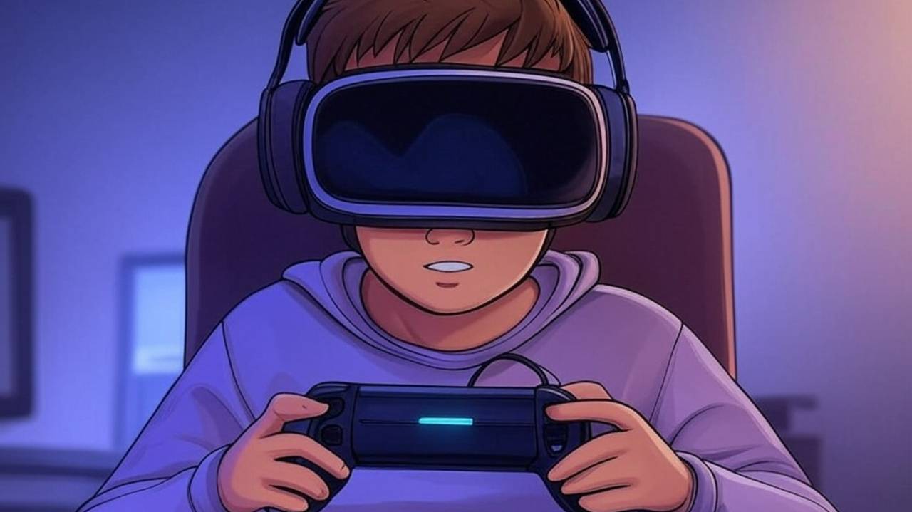 Я играю в VR против ботов