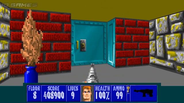 Wolfenstein 3D TC  для ZDoom Прохождение (Без Комментариев) Сложность I Am Death Incarnate - Часть