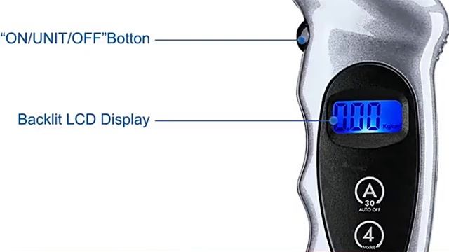Обзор. Датчик давления в шинах с подсветкой