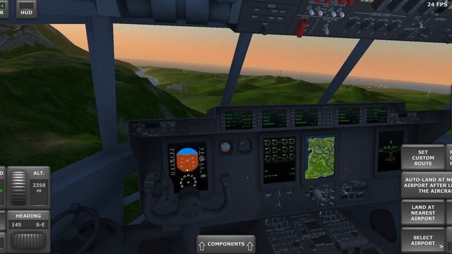 посадка на автопилоте