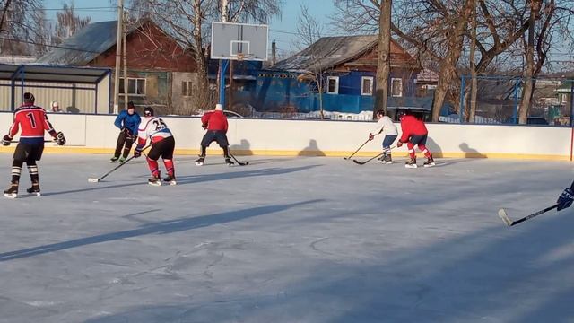 Дворовый хоккей мужиков, 6 января 2025 года