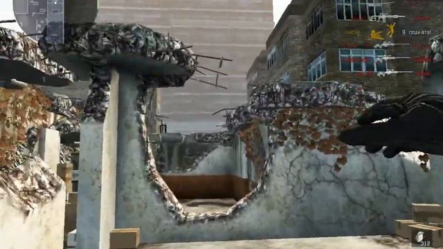 Warface Gameplay с М200 + Глок18с + катана на площади