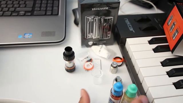 Smok TFV8  WISMEC RX23  LG HG2 18650 Unboxing