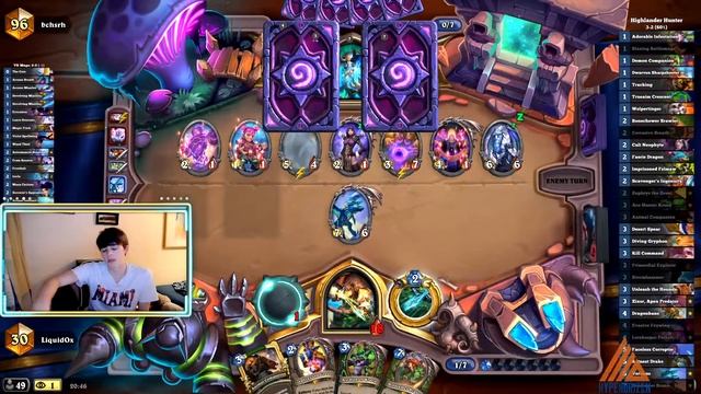 TOP 50 LEGEND HIGHLANDER HUNTER - Hearthstone Scholomance Academy