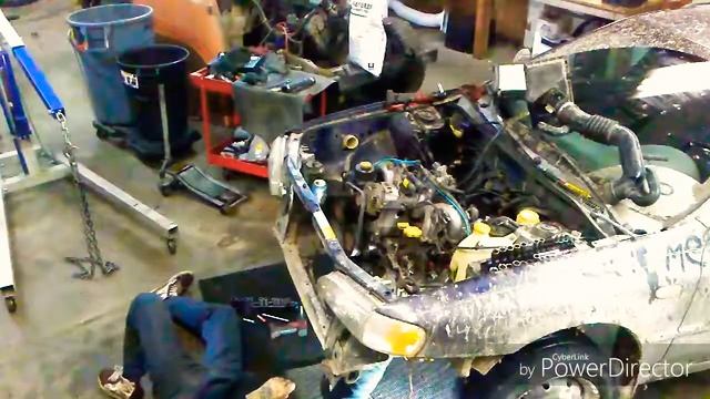 How To Pull A Subaru Engine