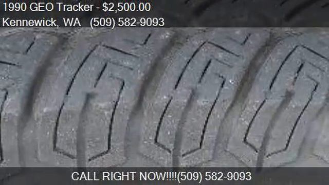 1990 GEO Tracker  For Sale In Kennewick, WA 99336 At Warner