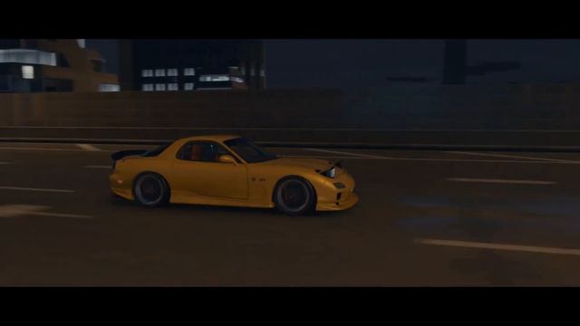 4-Rotor Mazda RX-7 Screams On Tokyo Expressway - 東京 [Gran Turismo 7 - Cinematic] [4K]