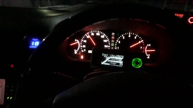 Toyota Windom 0-100 Mcv20 1mz+trd Supercharger на давлении 0,3 кг