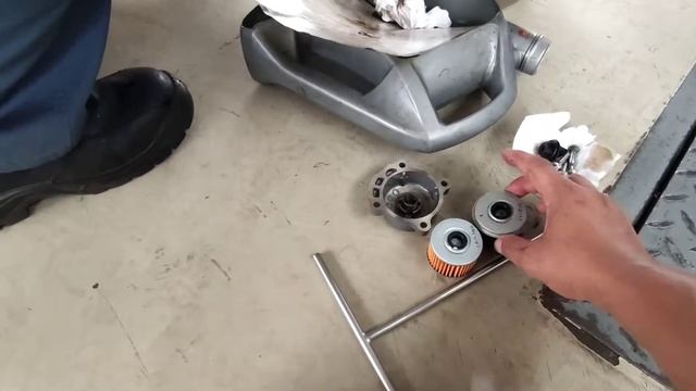 Ganti Filter Dan Oli Honda Crf 250 Rally | #shell