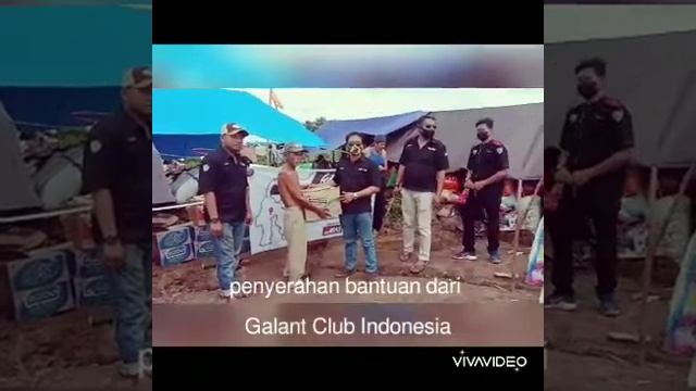 Aksi Kemanusiaan Galant Club Indonesia