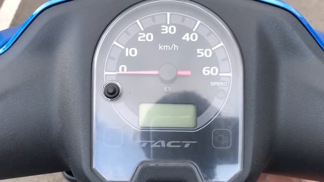 HONDAタクト、YAMAHAジョグのメーターの操作方法のご紹介です！