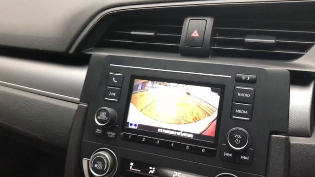 Honda Civic Fc1.8eเพิ่มกล้องมองหลังแท้