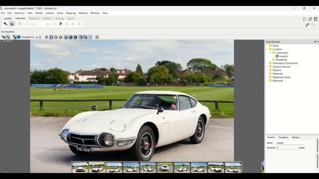 Image Modeling A 1967 Toyota 2000 GT - Episode 2 Explaining How To Place Locators