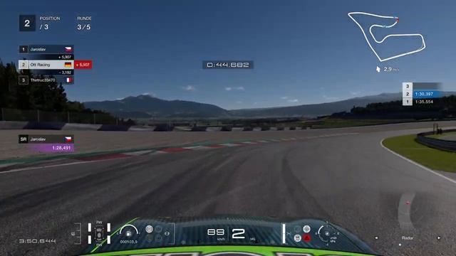 Gran Turismo™ 7 Lobby Action Mazda RX7 Onboard Red Bull Ring