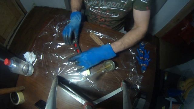 Нож фултанг из новой  стали   1.2303 моими руками.