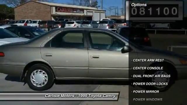 1999 Toyota Camry Lubbock,Plainview,Midland,Odessa,Clovis X0332593