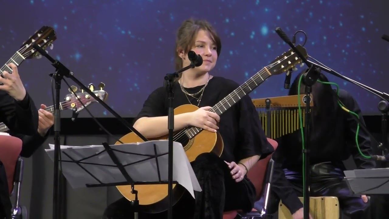 Октет гитар Лига — Imagine, Here Comes The Sun, Свободный канон, Yesterday | Guitarra Nova 2024