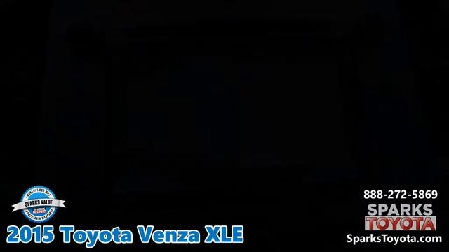 2015 Toyota Venza XLE AWD With Warranty At Sparks Toyota In Myrtle Beach, SC - 211429A