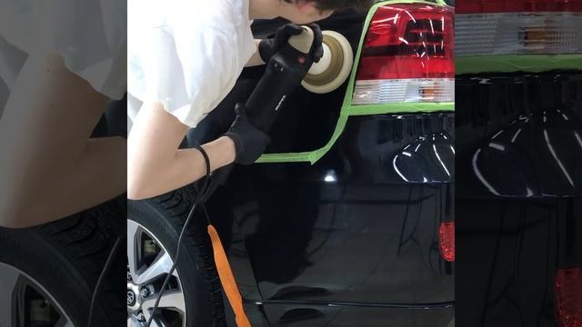 Как идеально отполировать роторной машинкой? Toyota Land Cruiser 200