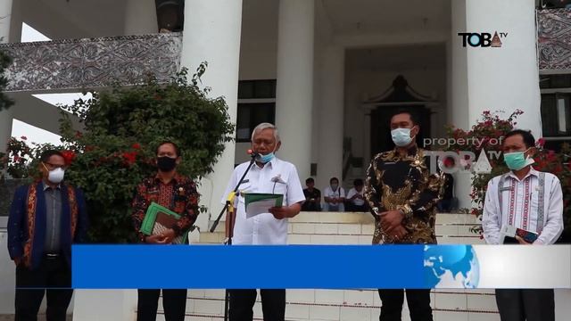 KONFERENSI PERS MENGENAI KABUPATEN TOBA MENDAPAT 4 KALI PENGHARGAAN WTP DALAM PENGELOLAAN KEUANGAN