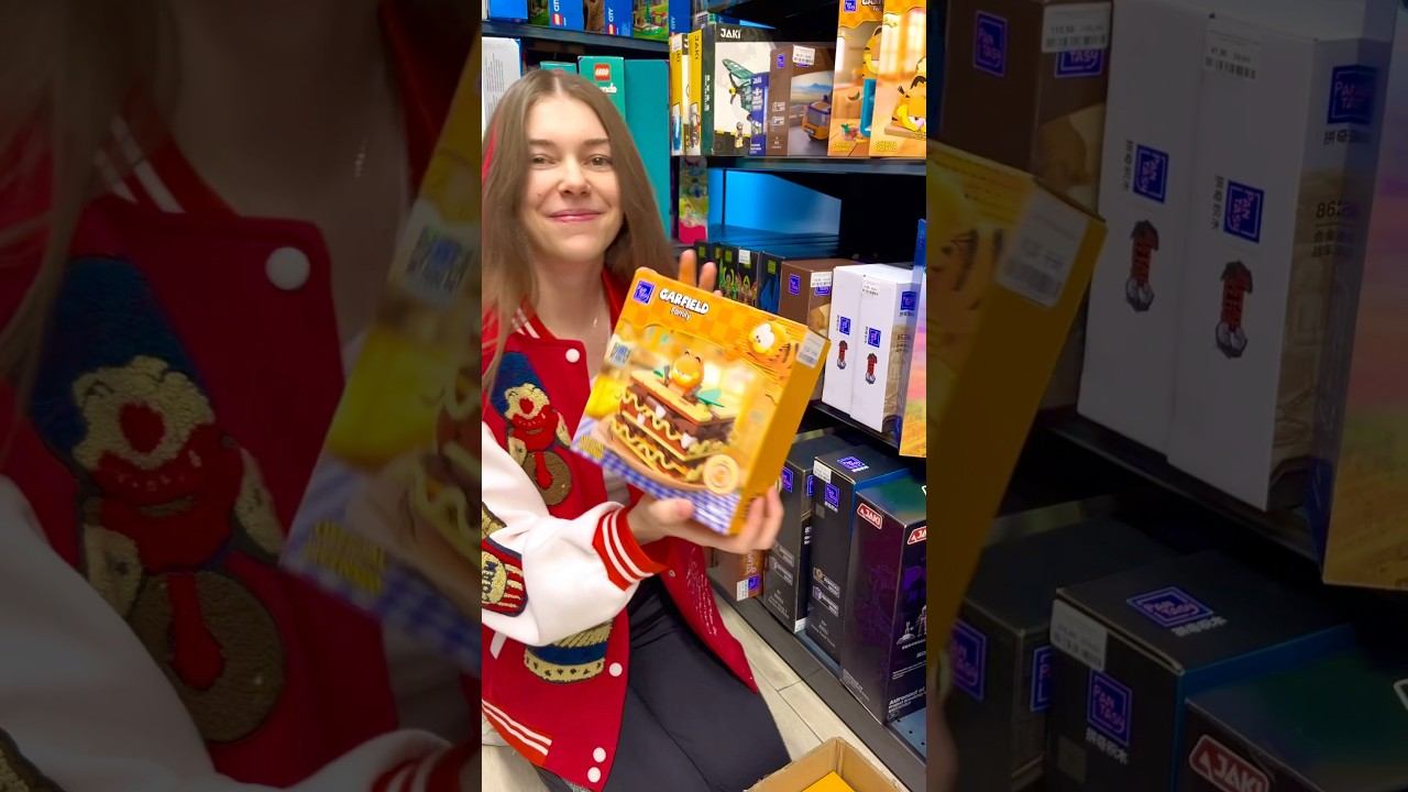 Гарфилд точно наелся WB 274206146✅ Конструктор Pantasy Garfield