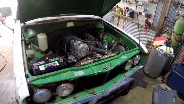 Will Grandpa's 1975 620 Datsun Pickup Run After Sitting Since 1993??