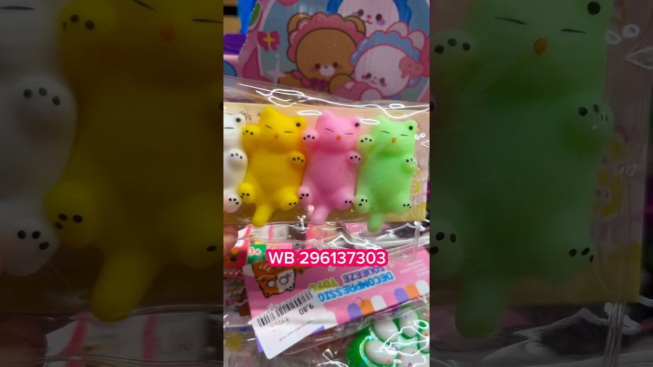 Сквиш Котики точно не хотят зимы❄️ WB 296137303 Taba Squishy ❤️