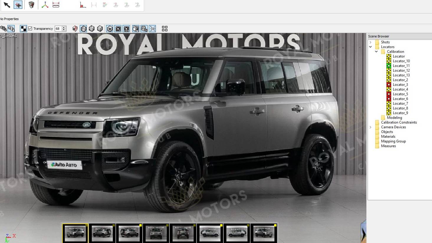 Делаю 3d-модель LR Defender для продажи на 3ddd 1