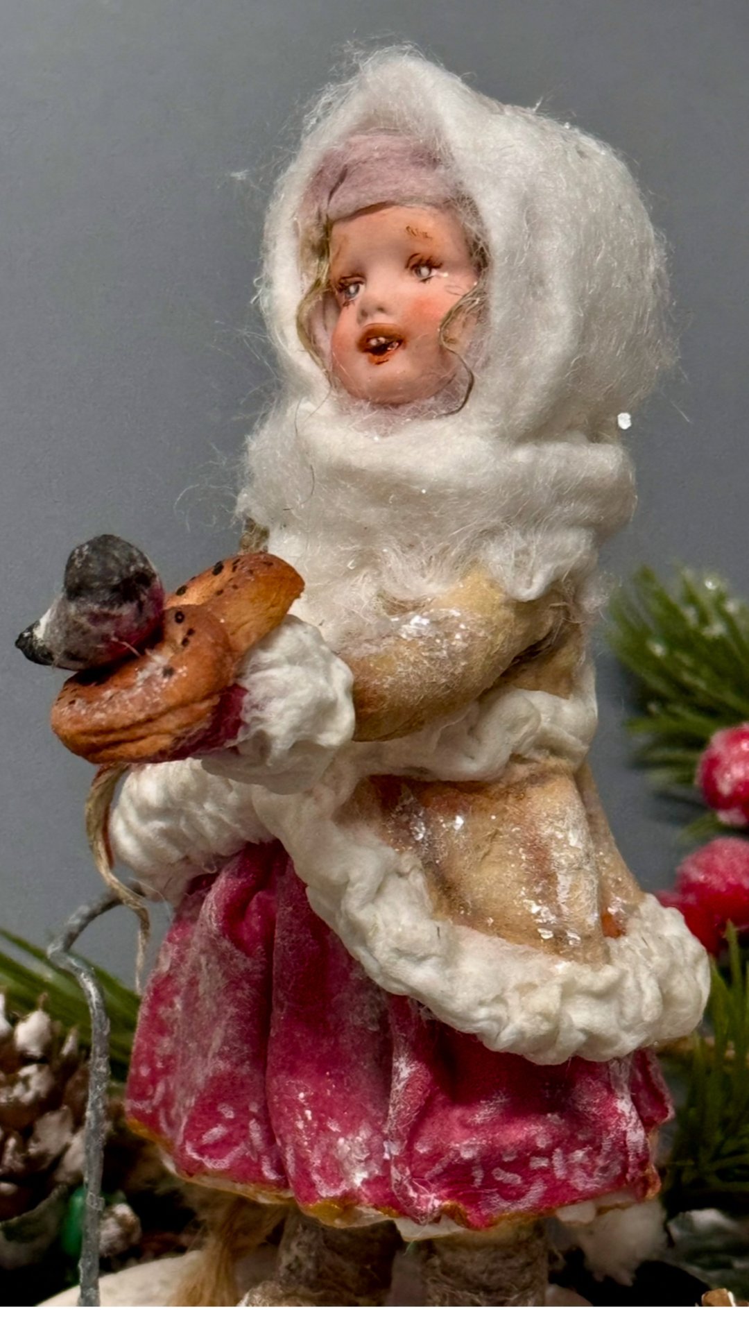 Три подружки - ватные игрушки