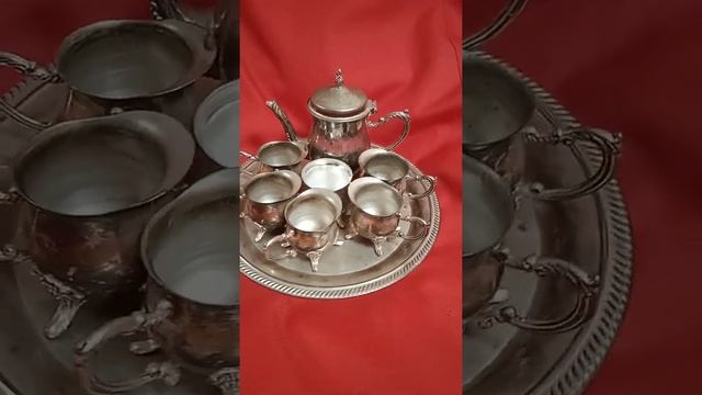 Продам!!! Кофейный мельхиоровый сервиз.