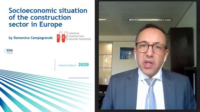 EDA: Socio-economic Situation Of The Construction Sector In Europe, Mr. Domenico Campogrande, FIEC