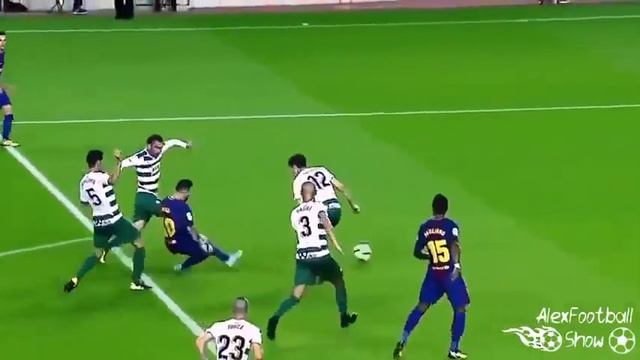 Голы и финты Лионеля Месси