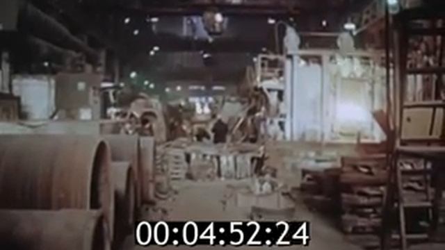 Производство центробежнолитых труб 1988 г.
