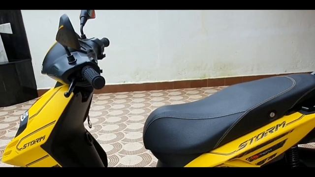 Modified Exhaust In Aprilla Storm 125cc | MotoWings Performance Exhaust | Aprilla Storm Exhaust,